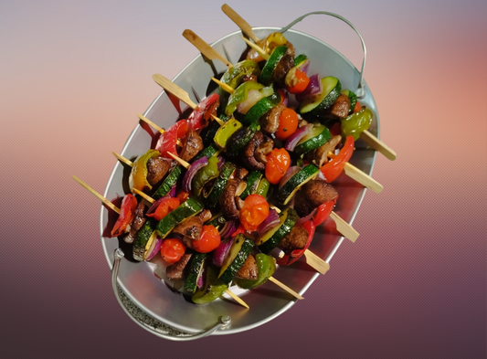 Grilled vegetable skewers 24 pcs.