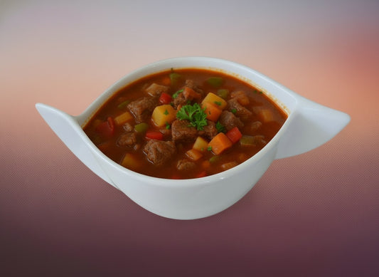 Goulash soup with beef