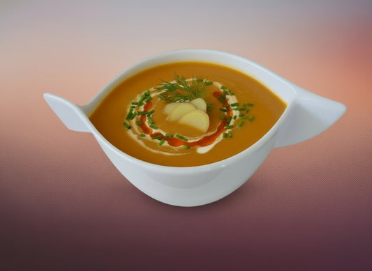 Kartoffel Karotten Ingwer Creme Suppe