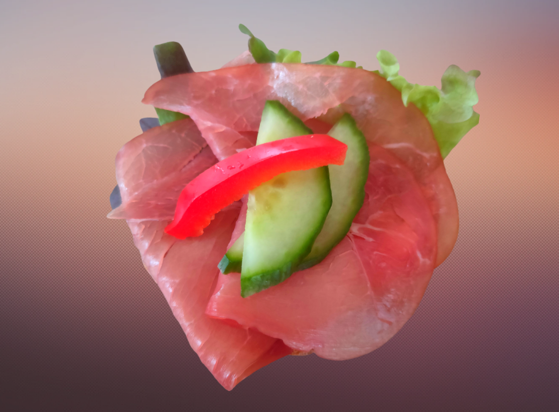 Brötchen Bauernschinken