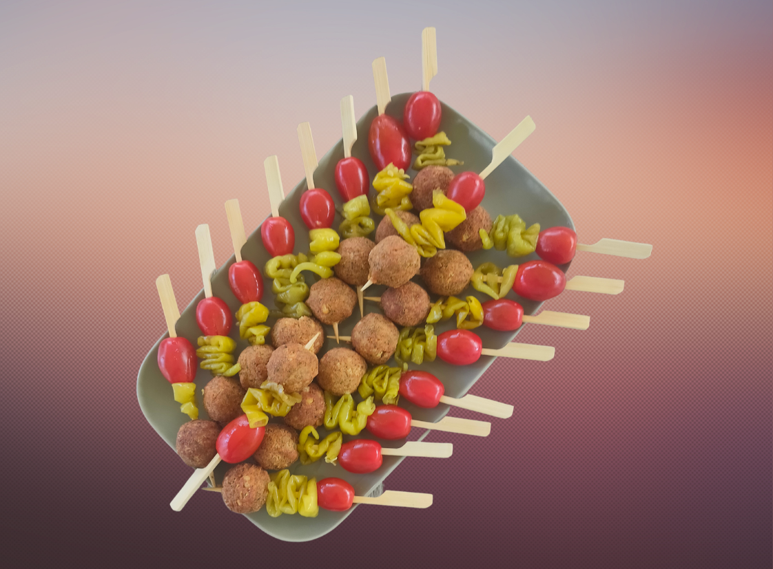 Falafel Spieße vegan 18 Stk.