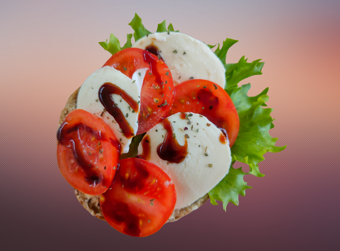 Brötchen Tomate Mozzarella