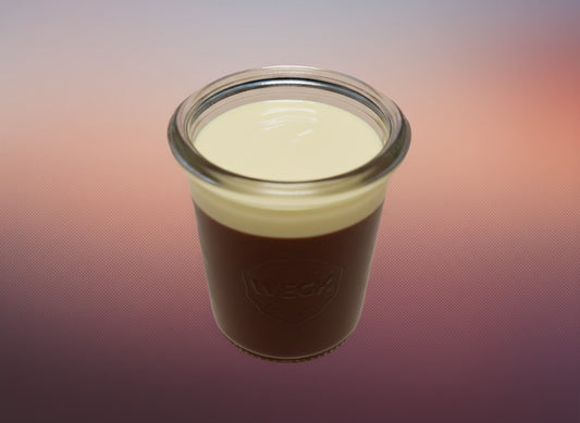 Schokopudding mit Vanillesauce
