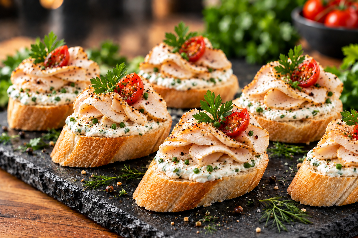 Canape's "Turkey Breast"